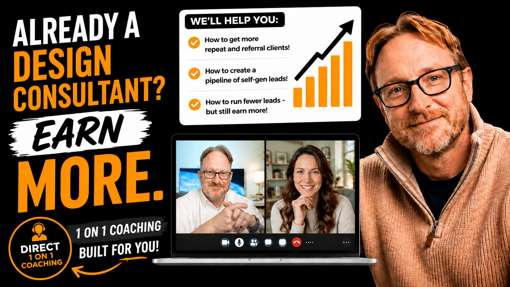 Sales performance coaching for design consultants
